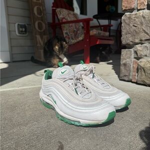 Nike Air Max 97 White with Green Accents